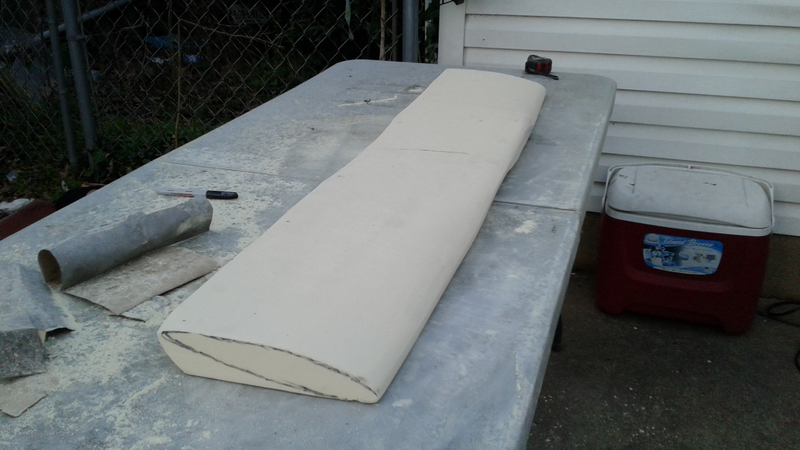 Illustration for article titled Wing construction coming along well
